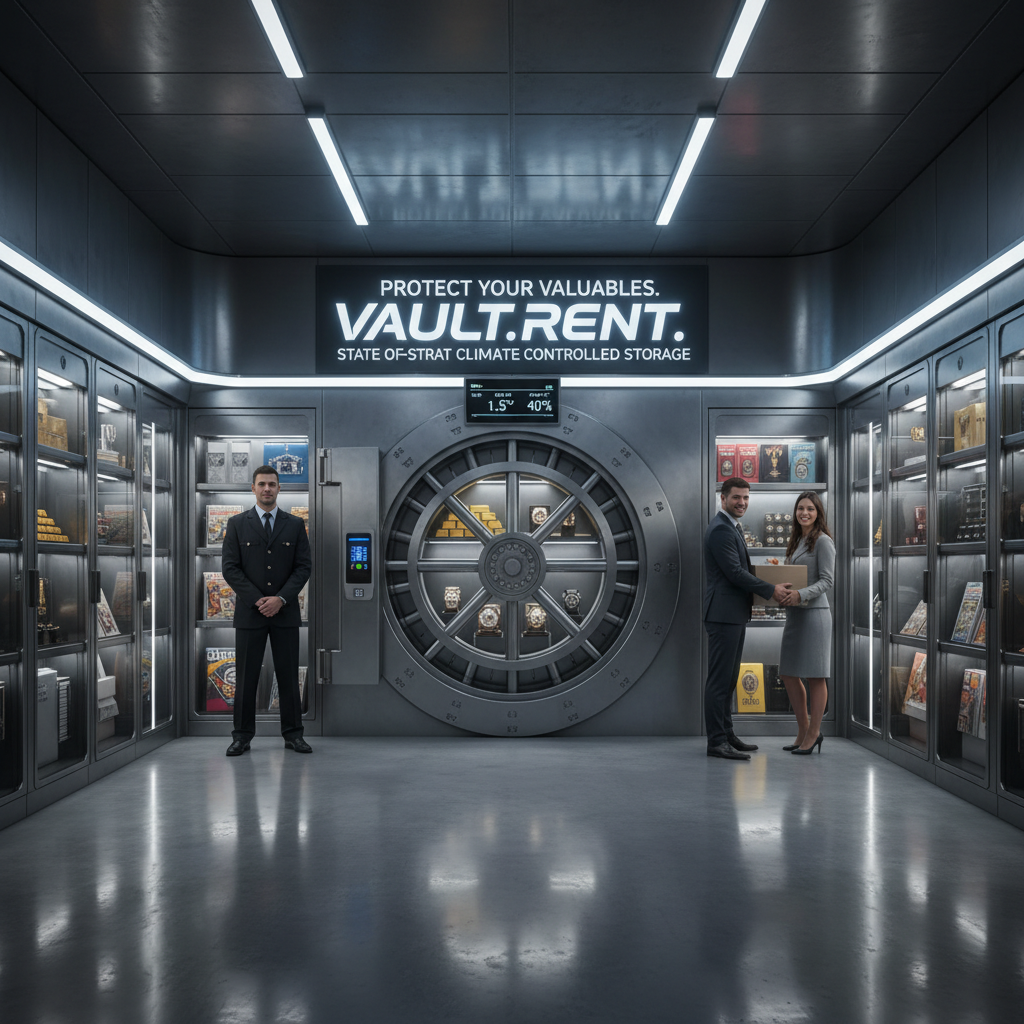 Protect Your Valuables: Vault.Rent's State-of-the-Art Climate Controlled Storage