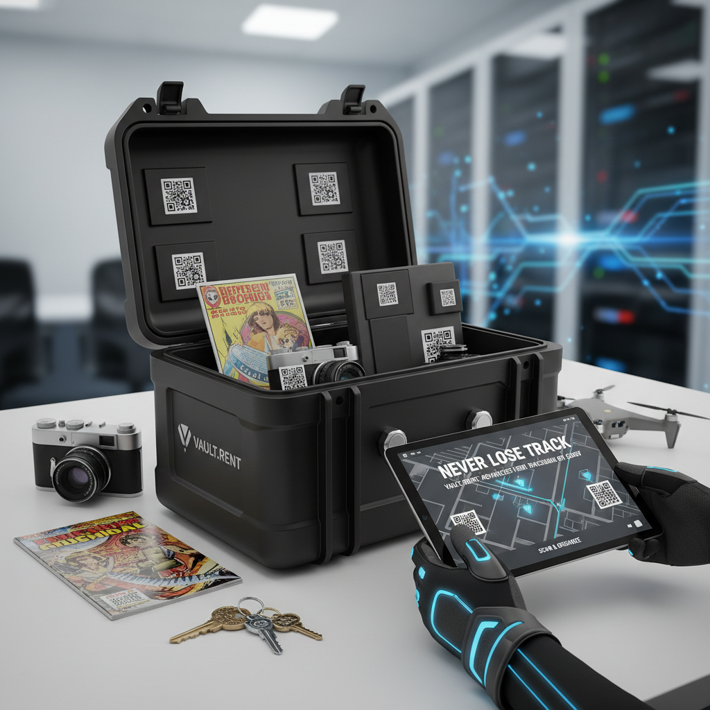 Never Lose Track: Vault.Rent's Advanced Item Tracking System with QR Codes