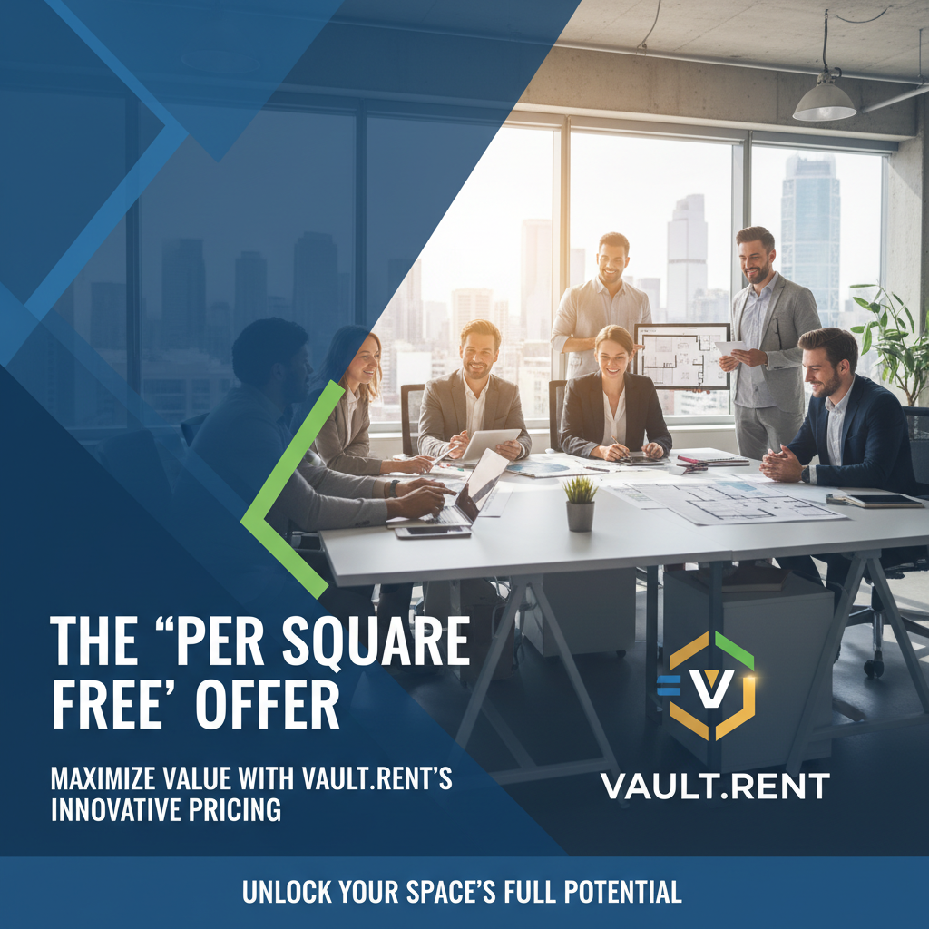 The 'Per Square Free' Offer: Maximize Value with Vault.Rent's Innovative Pricing