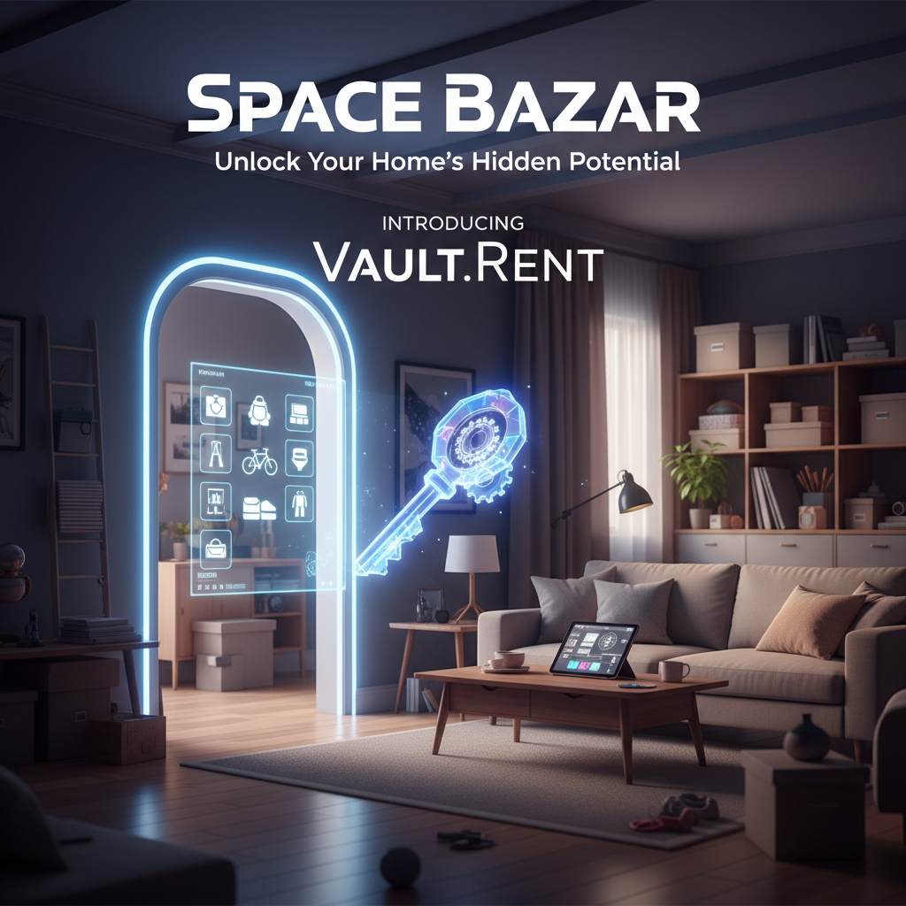 Introducing Space Bazaar: Unlock Your Home's Hidden Potential with Vault.Rent